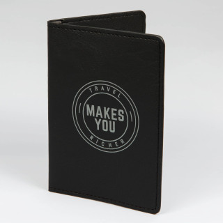 Passport Cover travel Makes you richer 