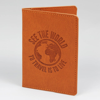 Passport Cover - see the world Design