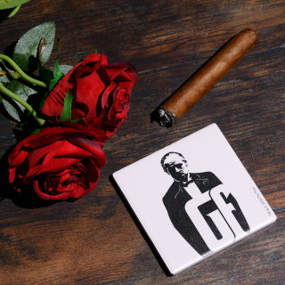 The Godfather Ceramic Coaster – Cinematic Portrait