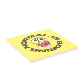 SpongeBob “Normal Is Boring” Coaster