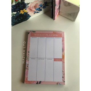 Floral Weekly Planner
