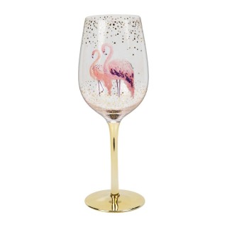 Fabulous Flamingo Glass