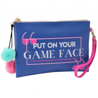 حقيبة مكياج - Put on your game face حقيبة مكياج - Put on your game face
