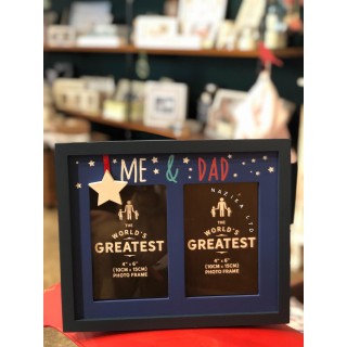 برواز انا وابي مزدوج الصورى ( 10*15 سم)